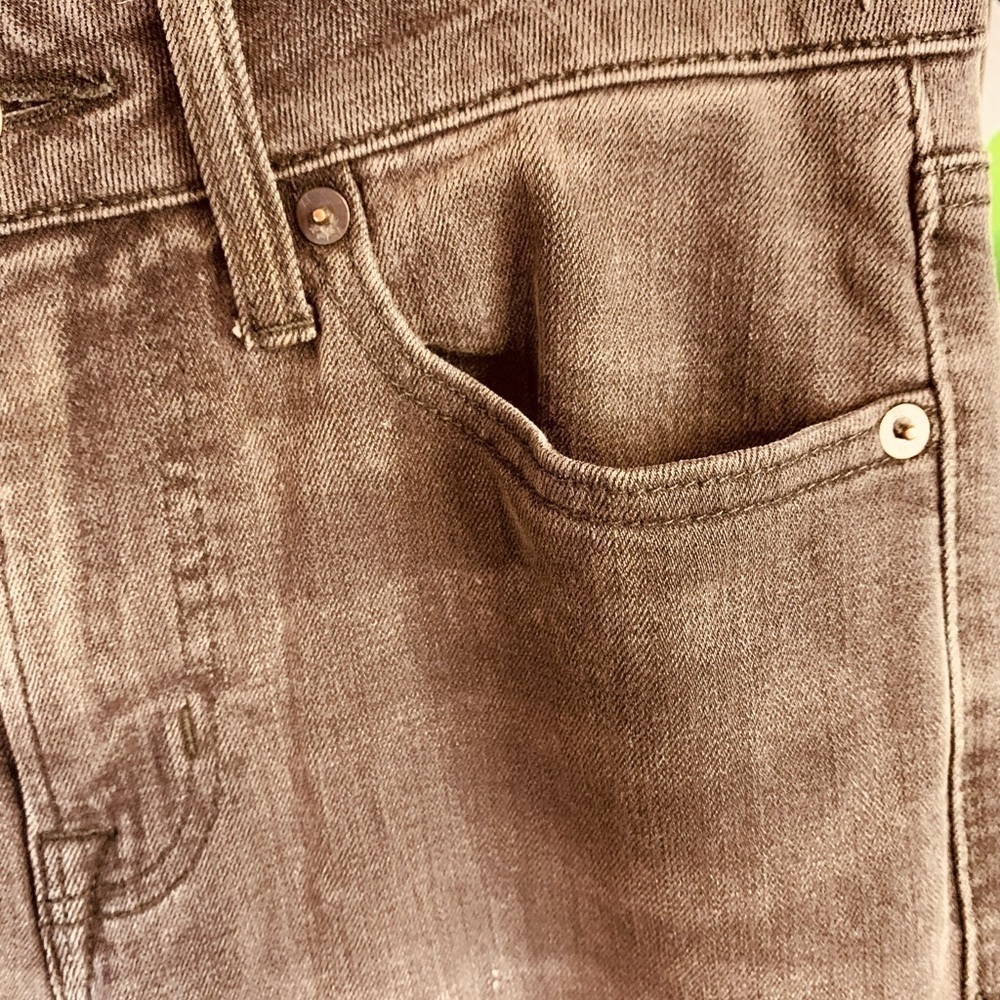American Eagle Outfitters 360 Extreme Flex Slim Straight Denim Black Jeans 28x30 - Picture 4 of 16